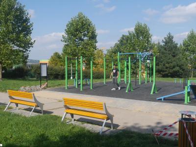 Street workout park Brno - Bystrc