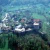 Hrad Sovinec - letecký pohled na hrad