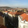 pohled z Vyšehradu k Pražskému hradu