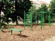 Workout park Praha 10  - Vinohrady (Bezručovy sady