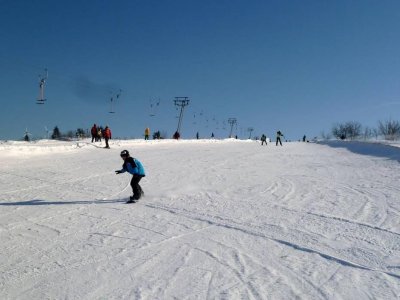 Ski areál Boží Dar - Neklid