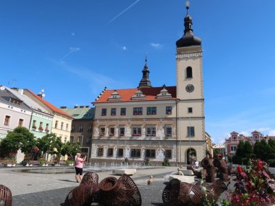 Vyhlídková věž staré radnice Mladá Boleslav