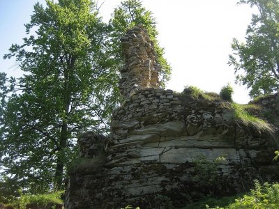 Zřícenina hradu Janštejn